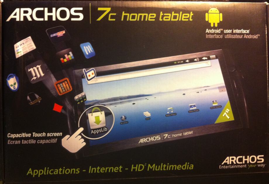 Archos 7 home tablet проблема с клавиатурой