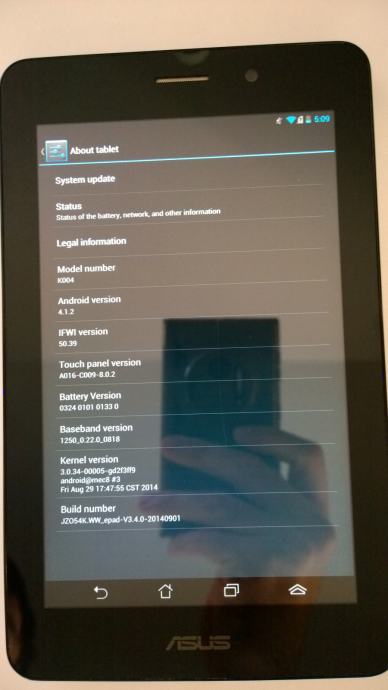 Asus fonepad k004 не заряжается