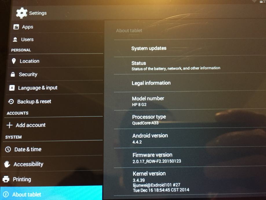 hp prime g2 specs