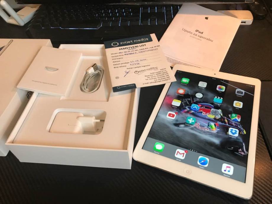 iPad Air 128gb, wifi + CELLULAR, izrazito očuvan, KAO NOV !!