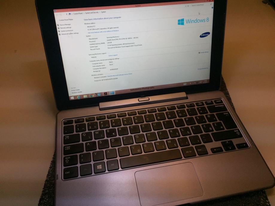 Laptop Tablet Samsung 500T sa windowsima 11.6"