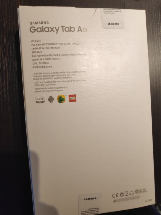 galaxy tab a6 lte