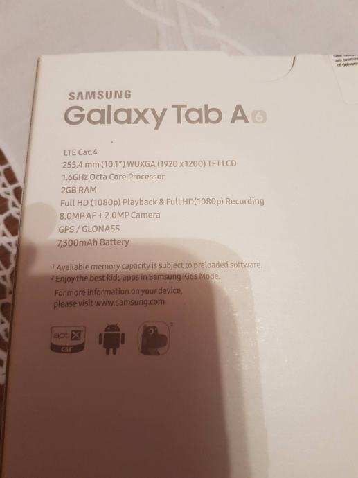 samsung galaxy tab a6 t585