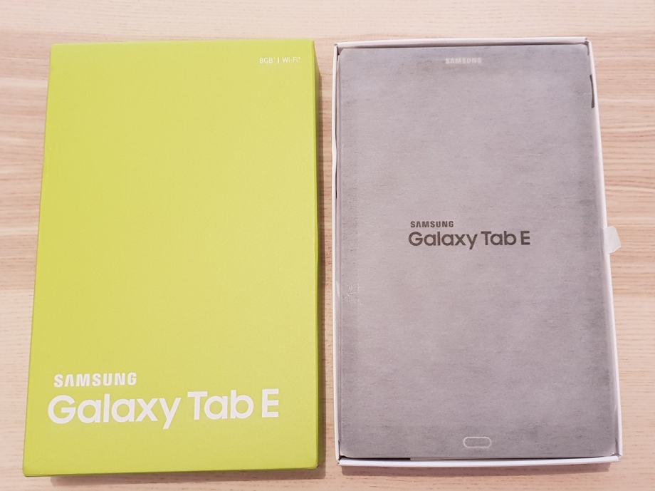 SAMSUNG Galaxy Tab E, 9.6", 8 GB; 1 kom. 750 HRK, 2 kom. 1200 HRK