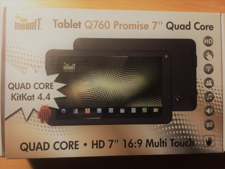 Tablet meanIT Q760 Promise 7'' HD Quad Core 16:9 touch-screen