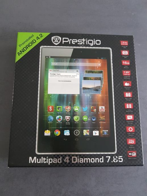 Prestigio multipad 4 сброс до заводских настроек