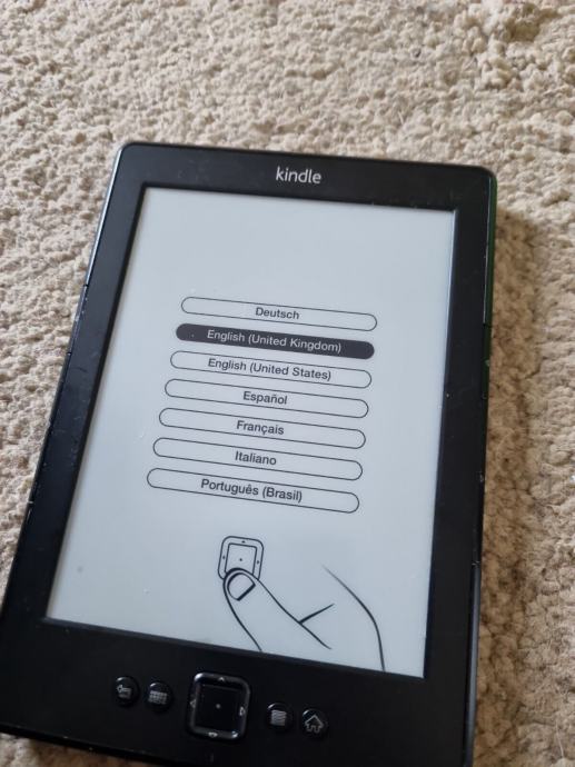 AMAZON KINDLE D01100 4TH GEN BLACK - 6" WiFi 2GB