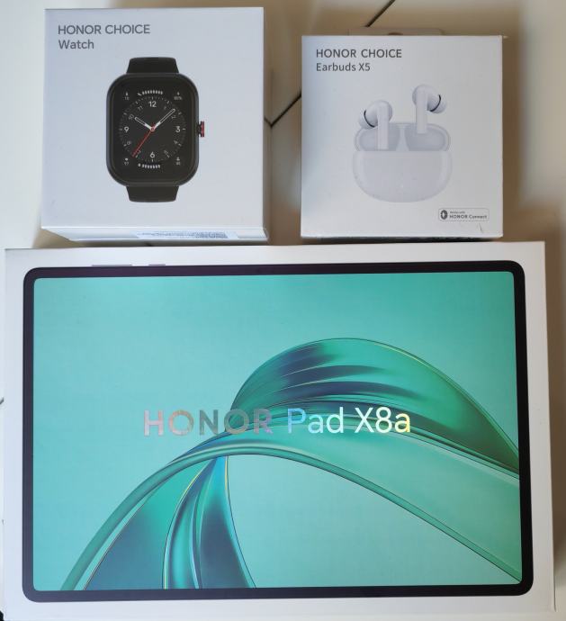 HONOR TABLET, SMART WATCH, EARBUDS X5 SLUŠA