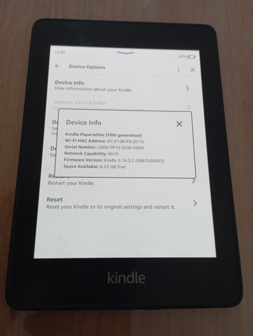 KINDLE  Paperwhite 10th generation