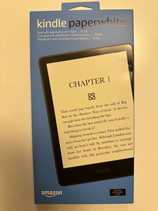 Kindle Paperwhite 16 GB,  11th Gen, 6.8", WiFi, Waterproof - NOVO