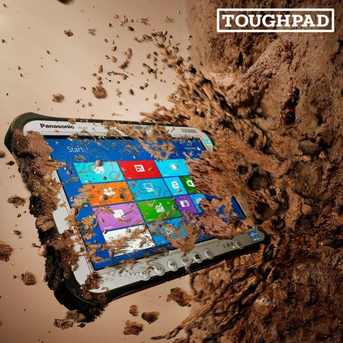 Panasonic ToughBook FZ-G1 Fully RUGGED, i5-6300/8GB/10" Touch-OTPORAN!