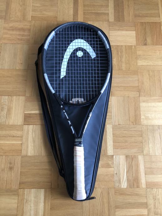 Head Liquidmetal 8 Oversized Tennis Reket Black Silver