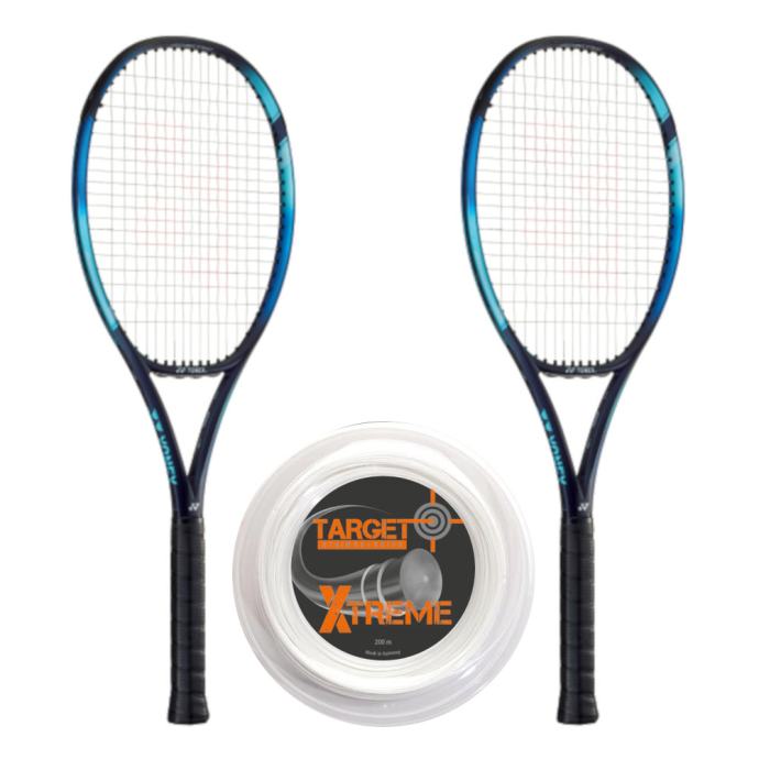 Yonex Ezone 100 300 Sky Blue + Target Xtreme 200 m