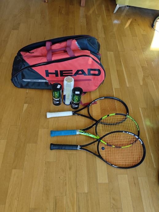 Babolat pure aero, 2 Head speed pro i torba