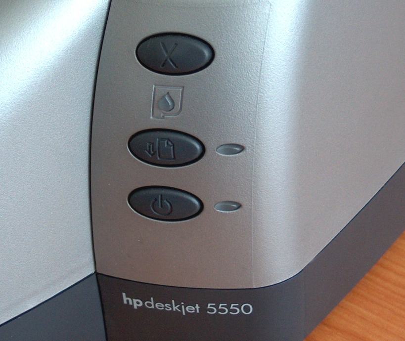 Hp deskjet 5550 установка снпч