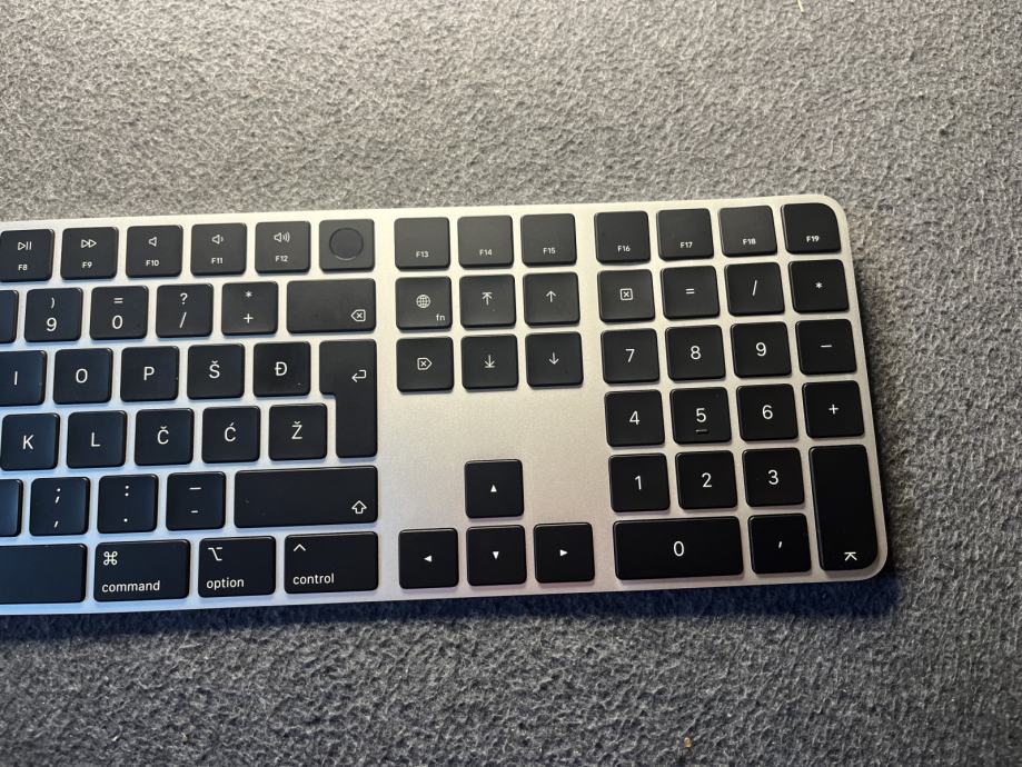 Apple Magic Keyboard S Touch Id I Numeričkim Dijelom - Hrvatski Layout