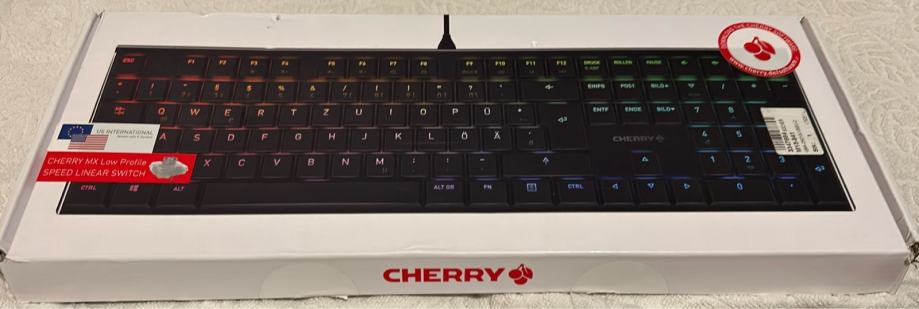 Cherry MX Low Profile mehanička RGB tastatura