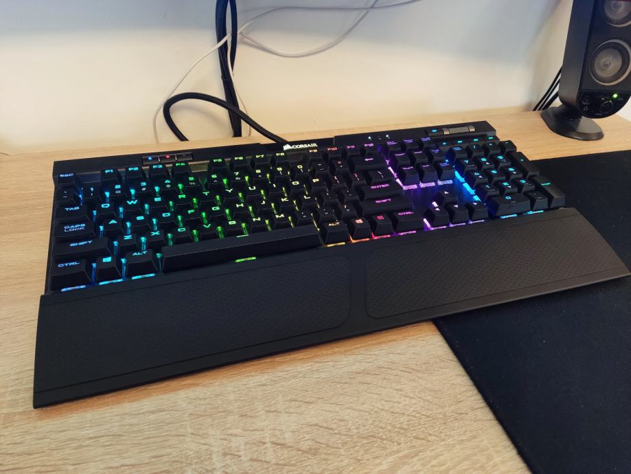 Corsair K70 RGB MK.2, mehanička, Cherry MX Speed, US layout, novo