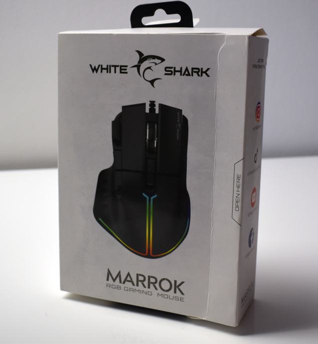 Gaming Mouse - Gaming Miš White Shark MARROK RBG