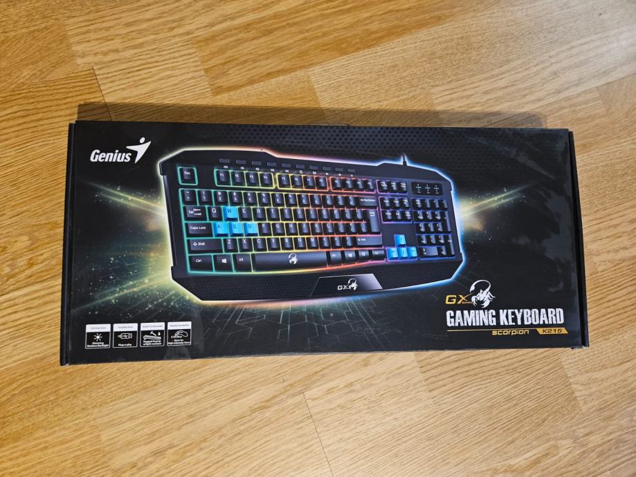 Genius GX Scorpion K215 black keyboard