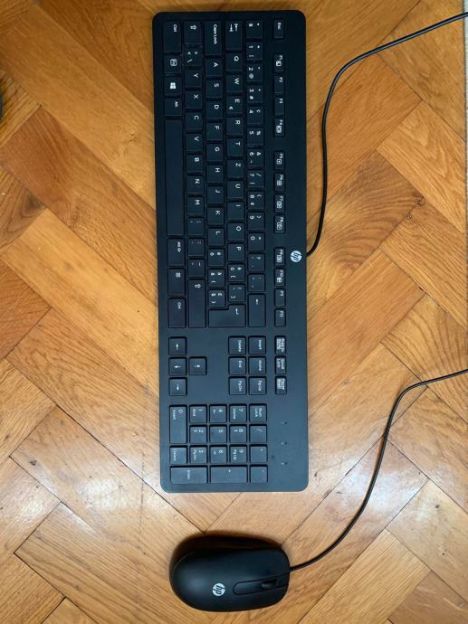 HP Slim Business Keyboard + HP Miš