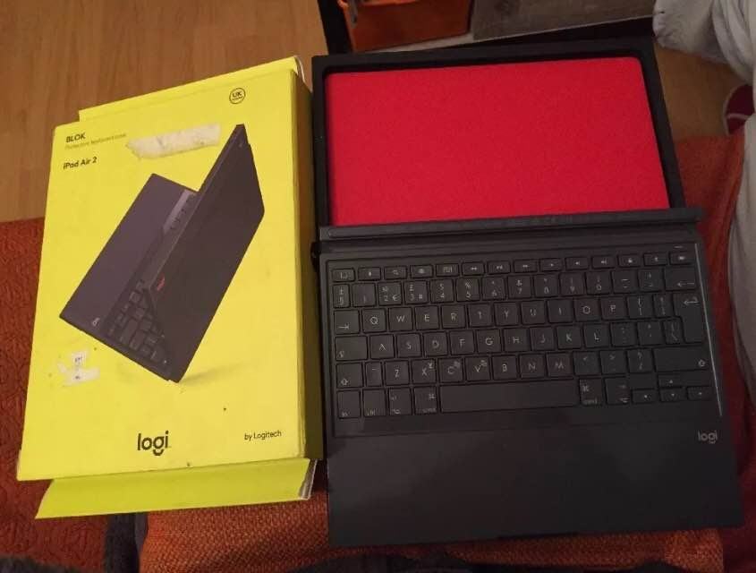 Logi BLOK Protective Keyboard Case for iPad Air 2