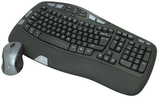 LOGITECH Cordless Desktop Wave Keyboard+mouse, NOVO, HITNO