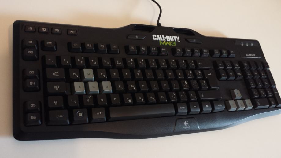 Logitech G105 Call Of Duty: MW3 edition Gaming Keyboard