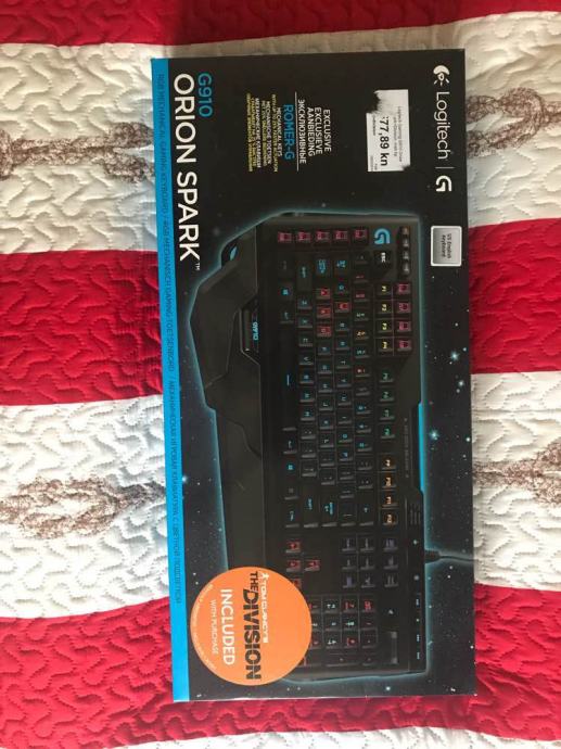 Logitech G910 ORION SPARK    ****!NOVO!*****