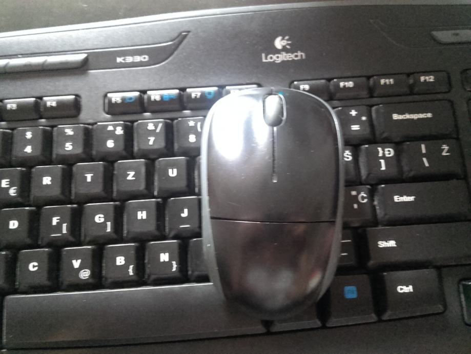 Logitech k330 клавиатура как подключить