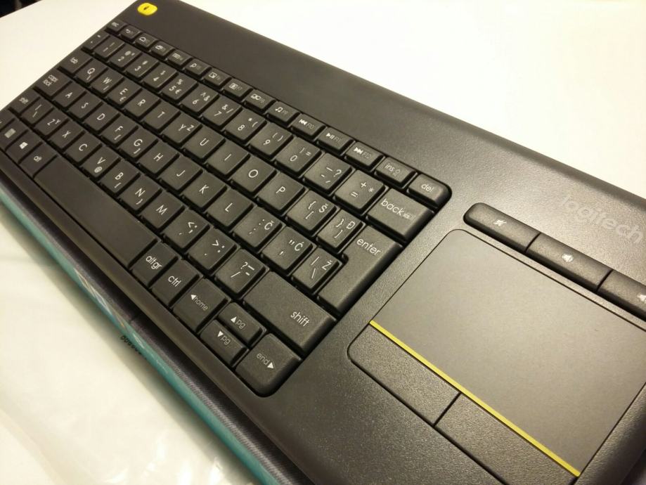 Logitech k400 plus переключение языка android