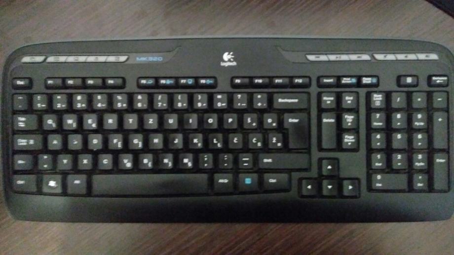 Logitech mk320 клавиатура как подключить