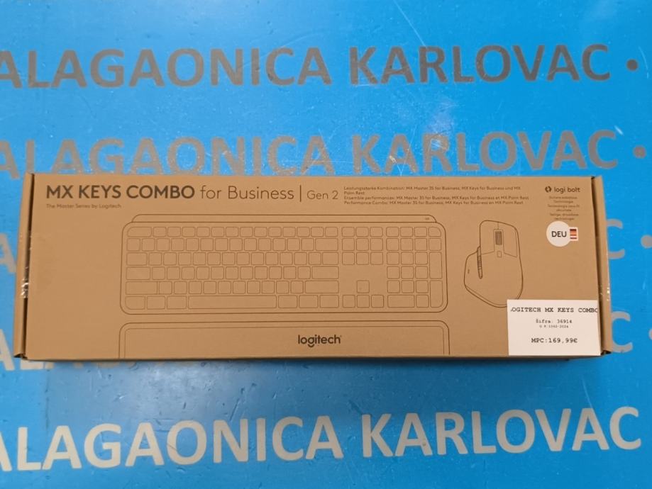 Logitech MX Keys Combo NOVO