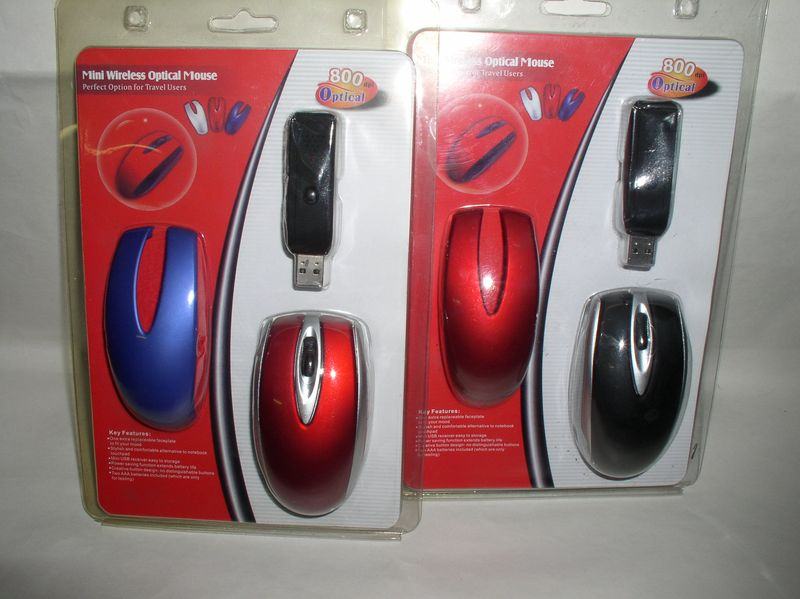 Mini Wireless  Optical Mouse  -   NOVO