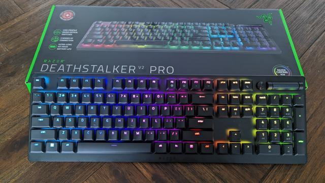 RAZER Deathstalker V2 Pro Tenkeyless, bežična, mehanička, RGB