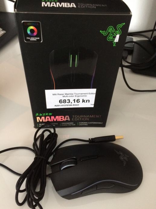 Razer Mamba Tournament Edition - 24mj. garancija