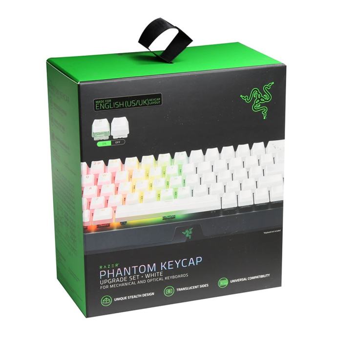 Razer Phantom Pudding Keycap Upgrade Set - bijeli