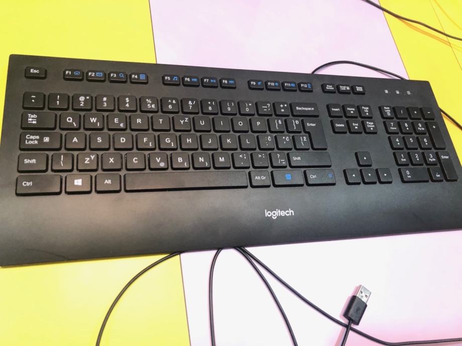 Клавиатура logitech k280e отключается