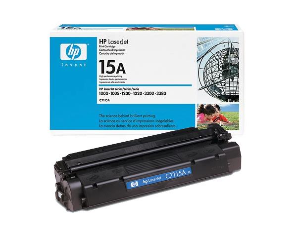 Hp Laserjet 15a Toner C7115a Za 1000 1005 1200 1220 3300 3380 Printer