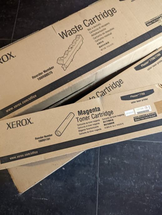 Toner za Xerox Phaser 7760 - Magenta, Original + 3 kom. waste catridge