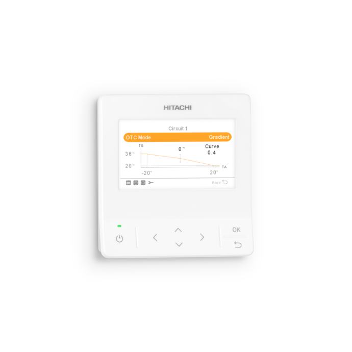 HITACHI Daljinski upravljač žičani PC-ARFH2E za dizalice topline - NOV