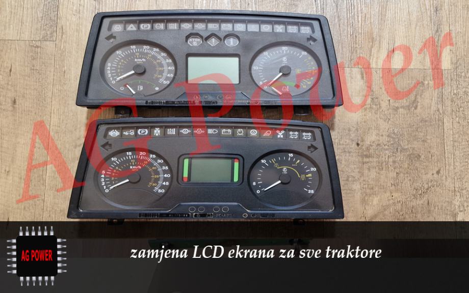 John Deere Mjenjanje Lcd Ekrana Instrument Plo A Popravak Elektronik