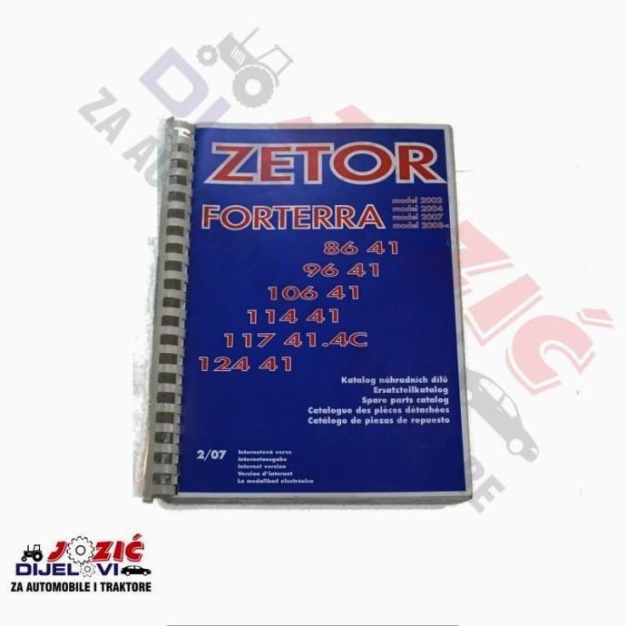 KATALOG ZETOR 8641-11741 FORTERRA