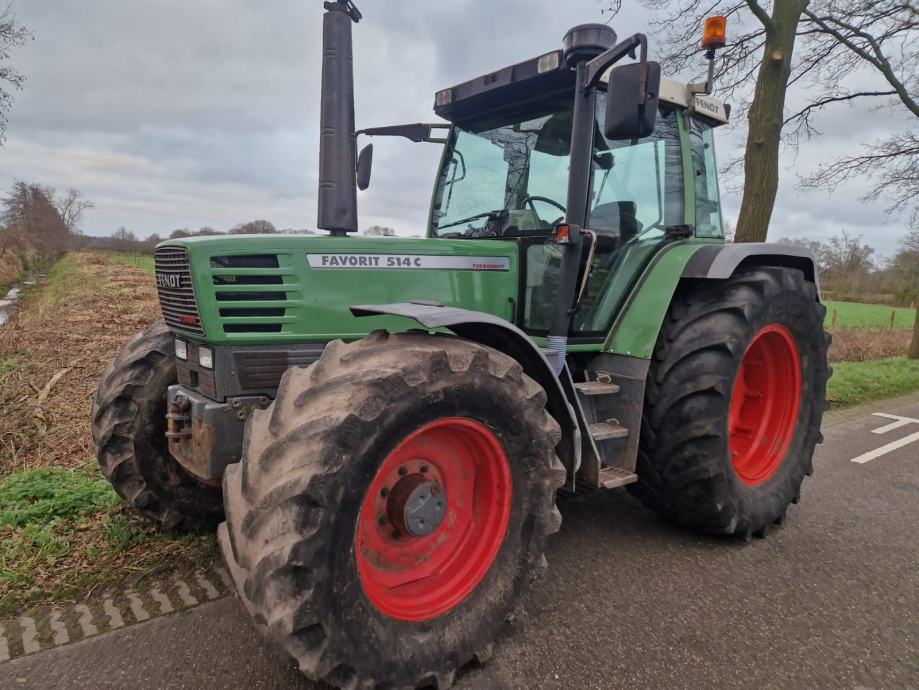 FENDT 514C TLS,KOMPRESOR,50KM/H ORGINALNO TOP STANJE