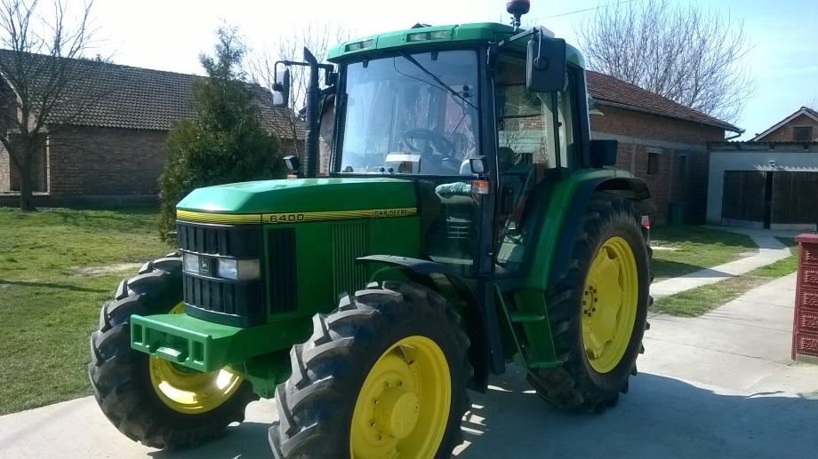 John Deere 6400 96.god Brzi mjenjač 40km/h Kompresor zraka Nove gume!