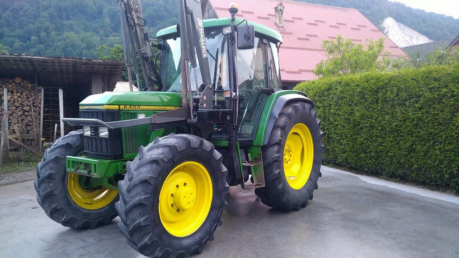 PRODAM TRAKTOR JOHN DEERE 6400 -UTOVARIVAČ MX-100 KONJA- POVOLJNO