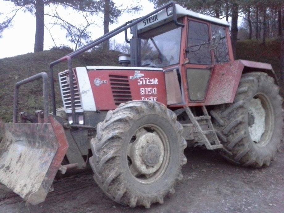 steyr 8150 turbo (kamin šumar, abroll, abrol)