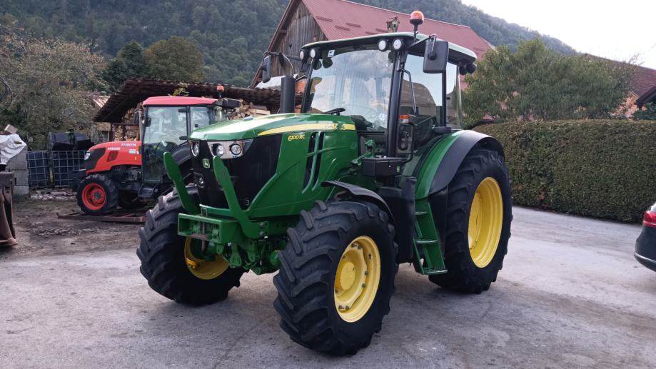 TRAKTOR John Deere 6100 RC - 110 KONJEV-43 KM/H -KLIMA - MOŽNA ZAMJENA