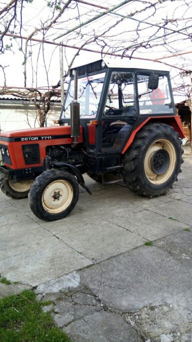 ZETOR 7711+priključci