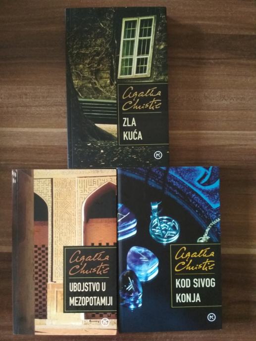 Agatha Christie - komplet - 3 knjige